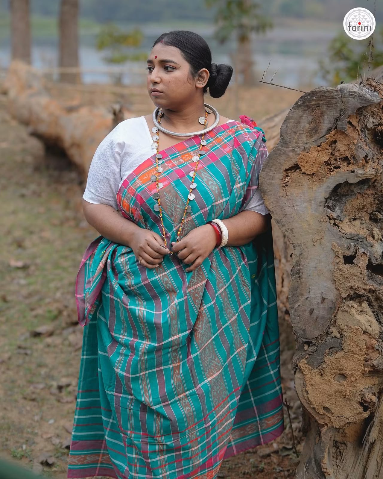 Ikat sarees with intricate resist-dyed handloom pattern, Tarini HSR Layout